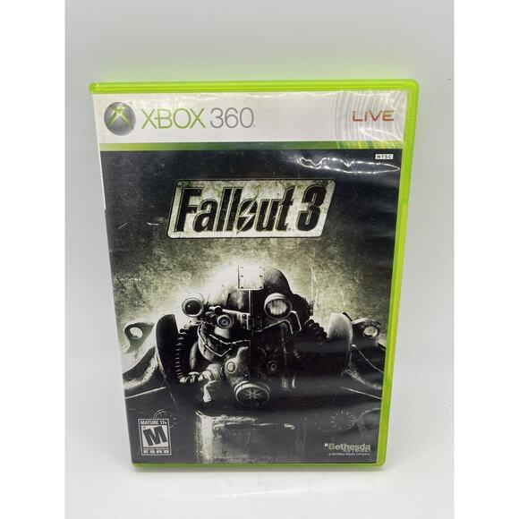 Fallout 3 (Microsoft Xbox 360, 2008), Complete w/ Manual CIB, VERY GOOD - Picture 1 of 7